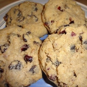 Delicious Homemade Oatmeal Raisin Cranberry Cookies (18 Cookies)