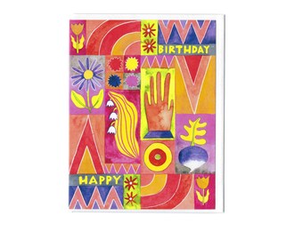 Birthday Charm Quilt - Happy Birthday quilt