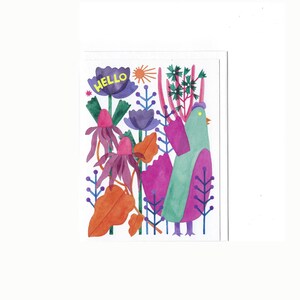 Olá galinha cartãoBK-04