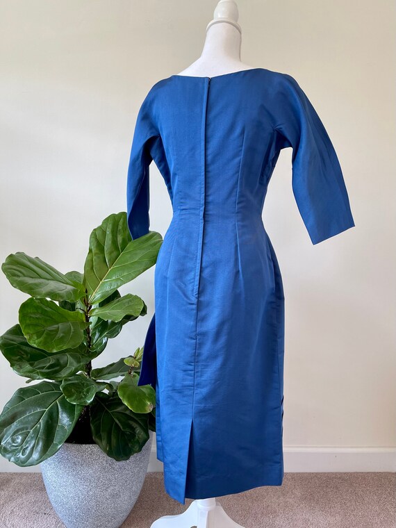 Stunning Vintage Blue Dress - image 2
