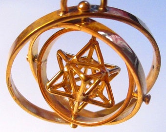 Tantric Star 3D-SPIN : StarGate 3D Sacred GeometryJewelry [m2o]