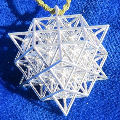 64 Tetrahedron Grid 3D Printed Sacred Geometry the 3D Flower - Etsy