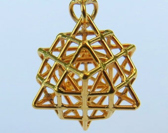 Tantric Terra Prana Cube ※ 3D MerKaBa + Cube Octahedron, Sacred Geometry 3D Vector Equilibrium