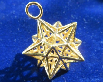 Solar Spirit Star ※ Phi Golden ratio 3D Sacred Geometry ※ Dodecahedron Star 12 Pentagrams