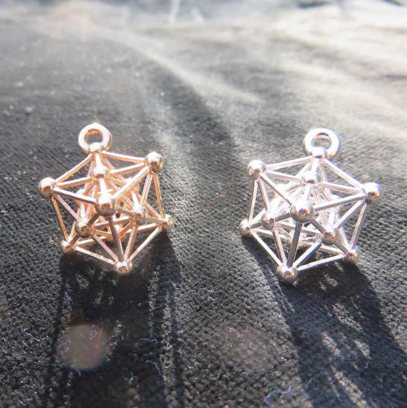 Metatrons Cube 3D ※ Sacred Geometry Designer Jewelry - Etsy