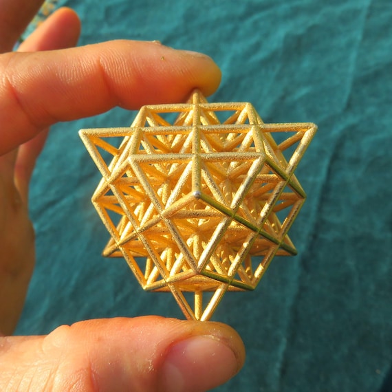 ァッション人気ブランドランキング Sacred Printed 3D : Grid Tetrahedron 64 Geometry Etsy - シャツ/ブラウス(半袖/袖なし)
