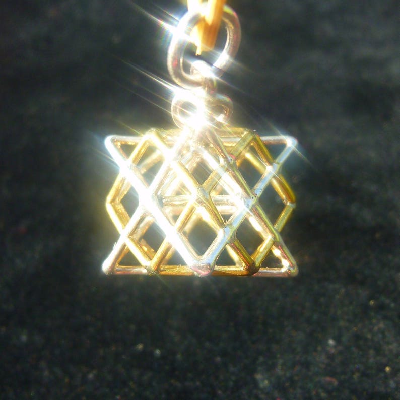 Spinning Tantric Terra Prana Cube Sacred Geometry 3D Jewelry image 6