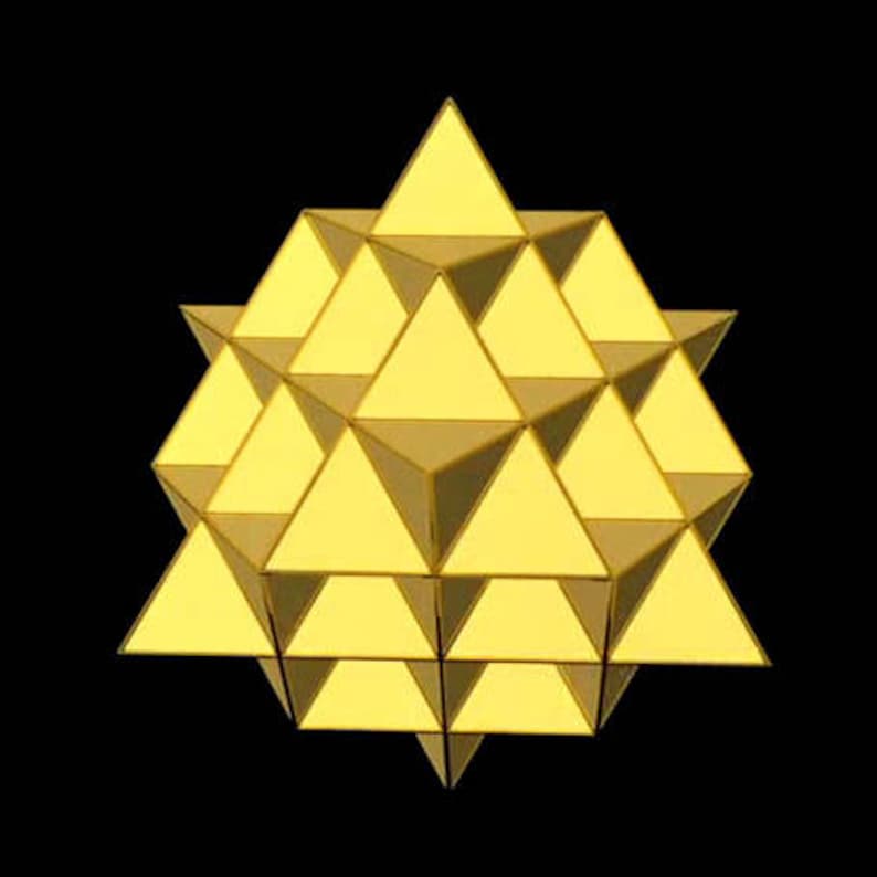 Spinning Tantric Terra Prana Cube Sacred Geometry 3D Jewelry image 7