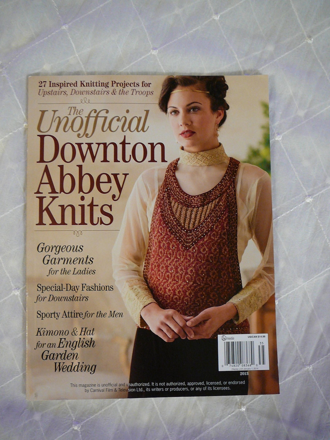 Downton Abbey Inspired, Knitting Guide, Magazine, English Abbey ...