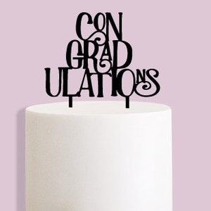 ConGRADulations Graduation Cake Topper immagine 2