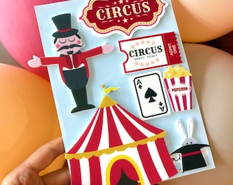 Acrylic Circus Cake Set