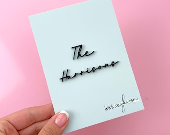 Personalised Cake Decoration Charms | Personalised | Various Colours