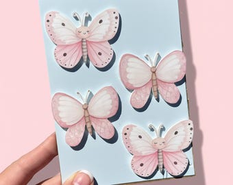 Acrylic Butterfly Charms | Cake Decoration | Water colour | Birthday