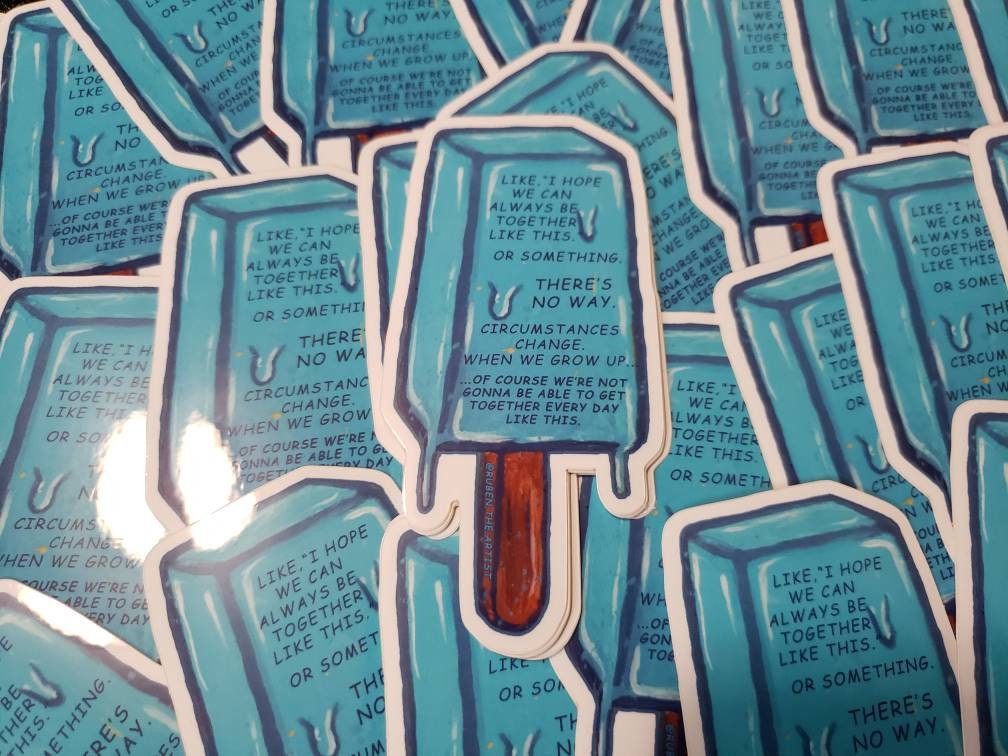 Sea Salt Popsicle Kingdom Hearts Vinyl Sticker