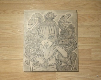 Serpent Queen PAINTING