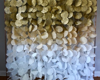 Gold Ombré Original Paper Circle Garland Backdrop