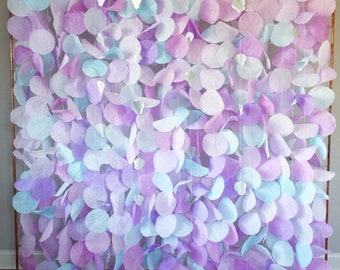 The Original Paper Circle Garland: Mermaid Pastels