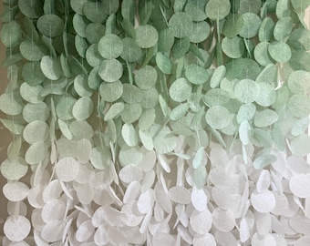 Sage Green Ombre Backdrop | Party & Photo Decor