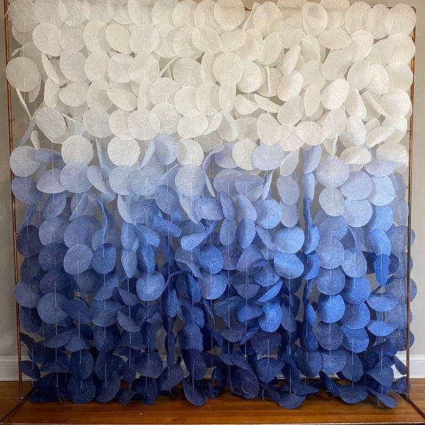 Original Paper Circle Garland Etsy