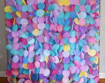 Multicolored Party Backdrop | Photo Booth & Event Decor