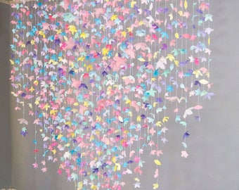 Unicorn Pastel Paper Flower Garland