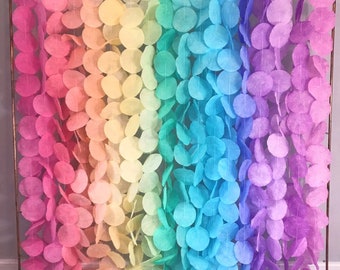 Pastel Rainbow Backdrop | Birthday Party & Photo Booth Decor