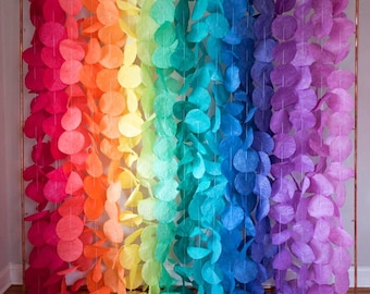 Rainbow Ombre Backdrop | Party & Photo Decor