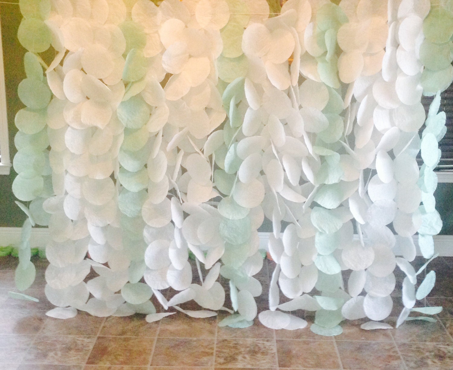 White Paper Garland