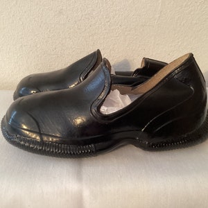Sale***Vintage BALL BRAND Childrens Galoshes  1930’s Black Like New Size 5 Galoshes  Made in USA