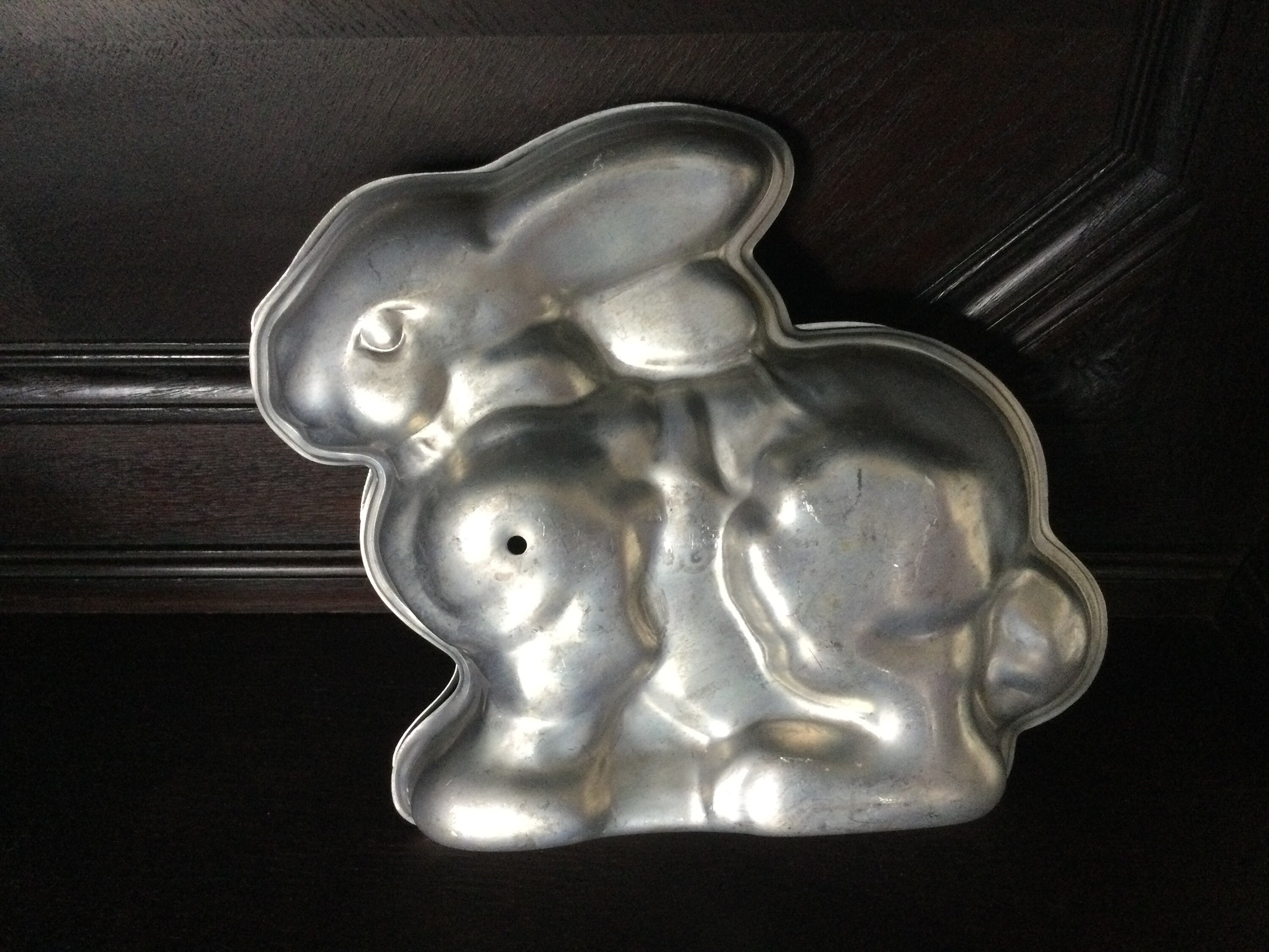 Vintage ALUMINUM RABBIT MOLD 1980s 8 by 8 inch Aluminun | Etsy