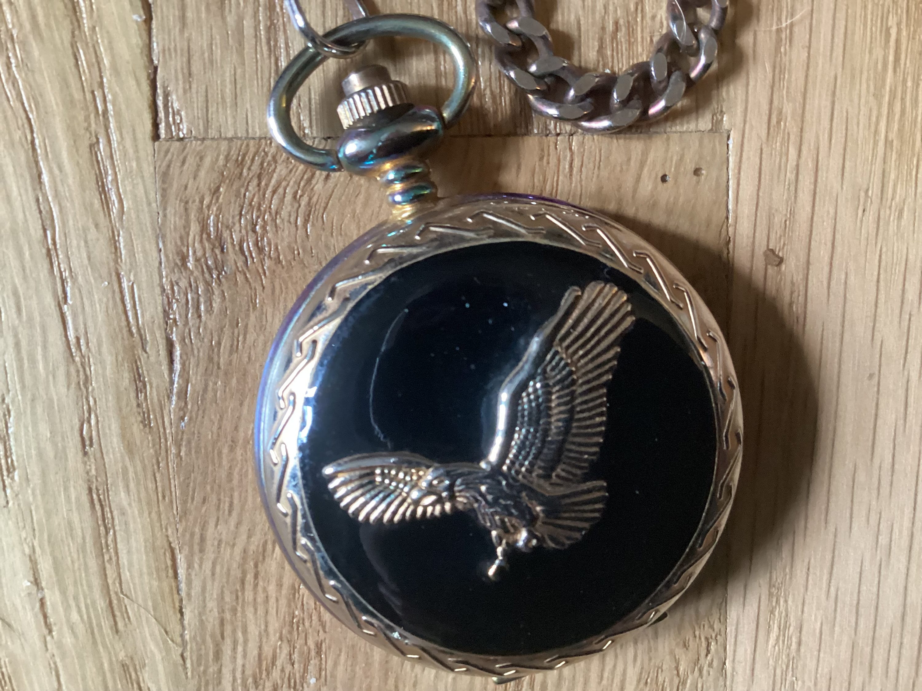 Benrus pocket watch eagle best sale