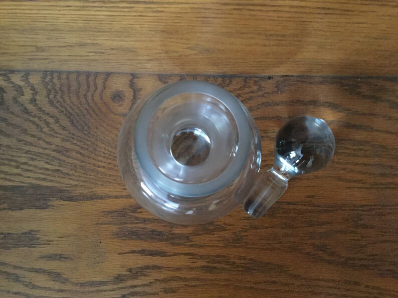 SALE Clear Glass Decanter Heavy Glass SALE Clear Glass Decanter Heavy Glass