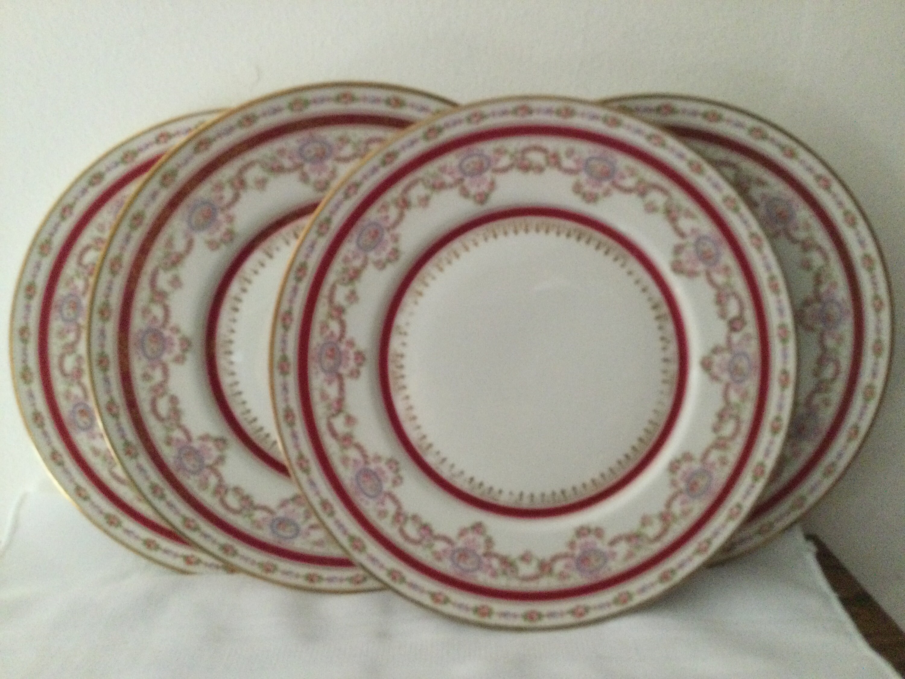 Vintage LIMOGES UC FRANCE Plates 9 inch Limoge Plates Made Etsy