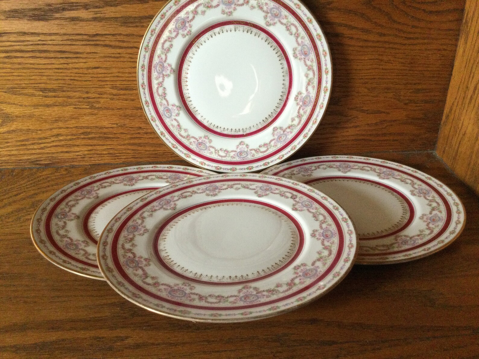 Vintage LIMOGES UC FRANCE Plates 9 inch Limoge Plates Made Etsy