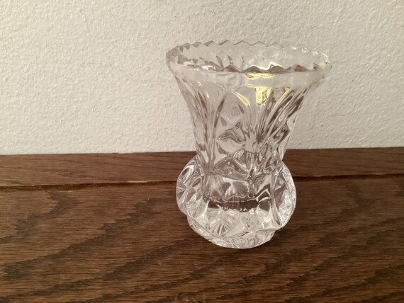 Sale***Vintage 24% KRISTAL ZAJECAR Toothpick Holder    Original Label