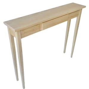 10 inch deep hall table top