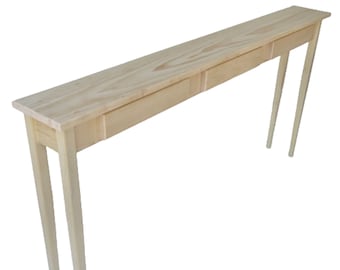 Tall Console Table Etsy