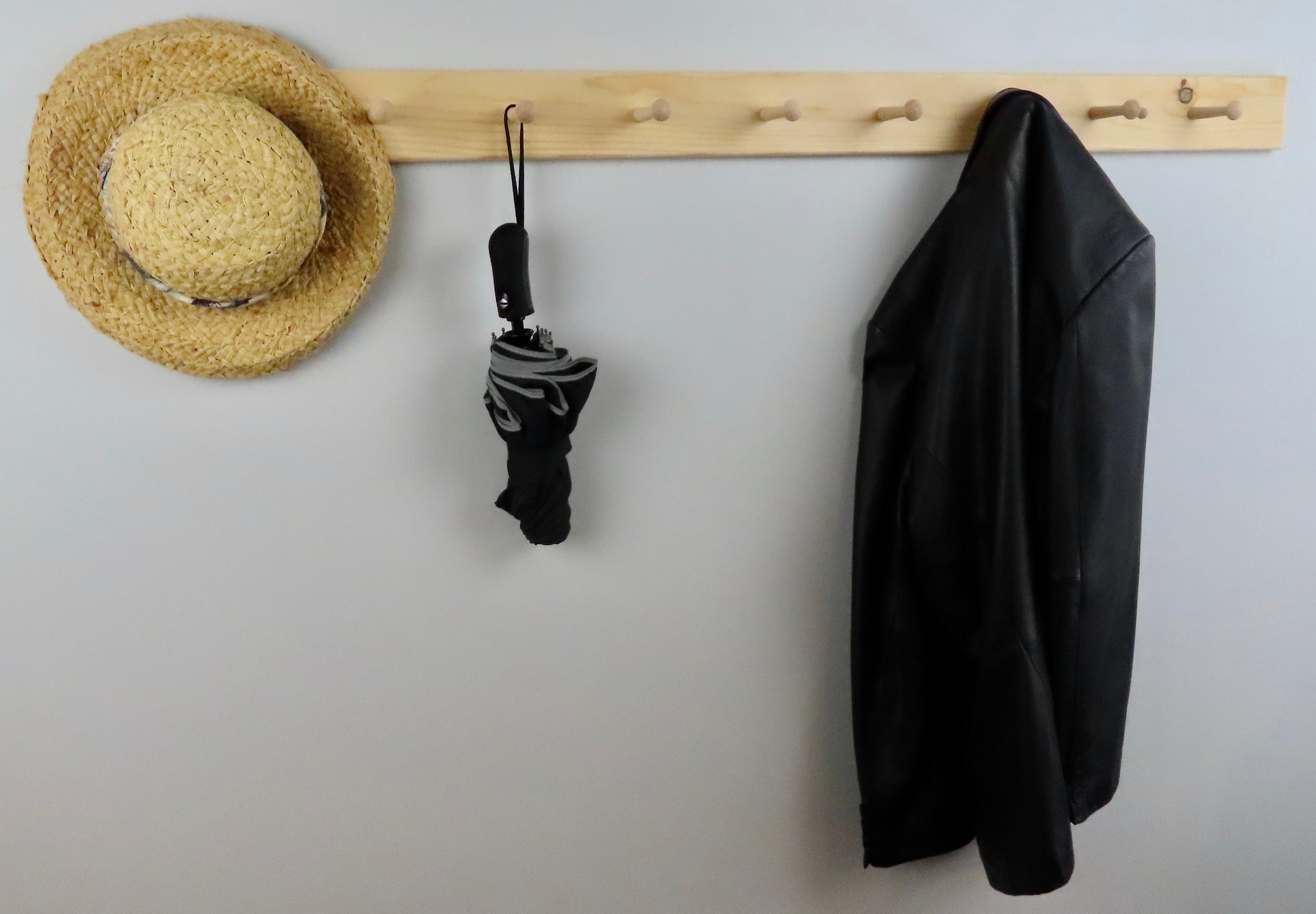 Shaker Wall Hat Rack Unfinished Shaker Peg Coat Hat Rack 54