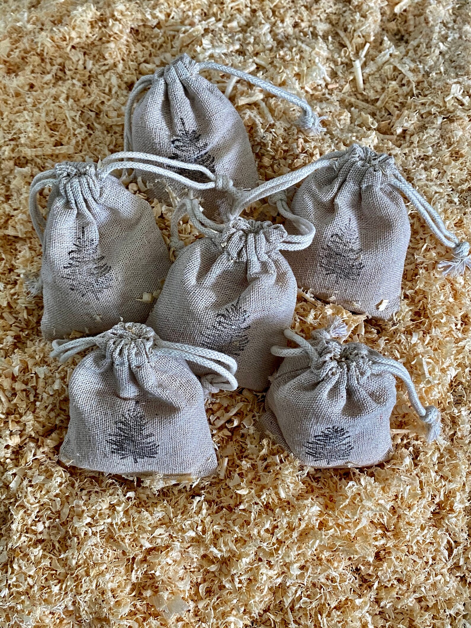 Sobres perfumadas de pino Juego de 6 | Etsy