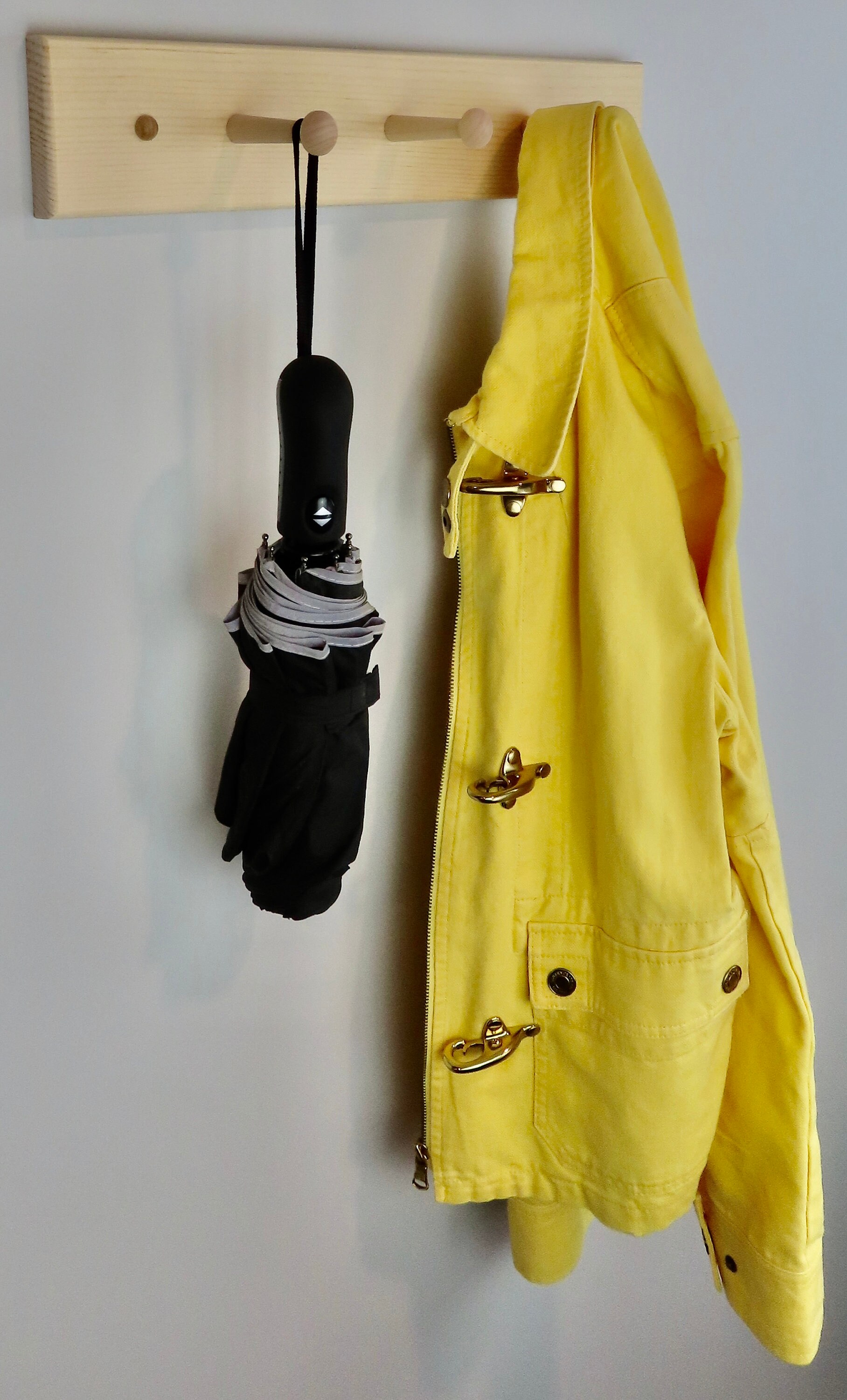 Shaker Wall Hat Rack Unfinished Shaker Peg Coat Hat Rack 18