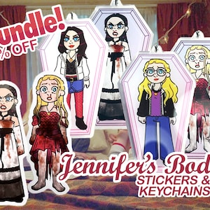 Jennifer&#39;s Body Bundle, Stickers & Keychains, Jennifer, Needy