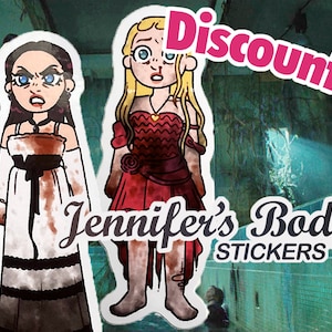 Discount Jennifer&#39;s Body Stickers, Jennifer & Needy