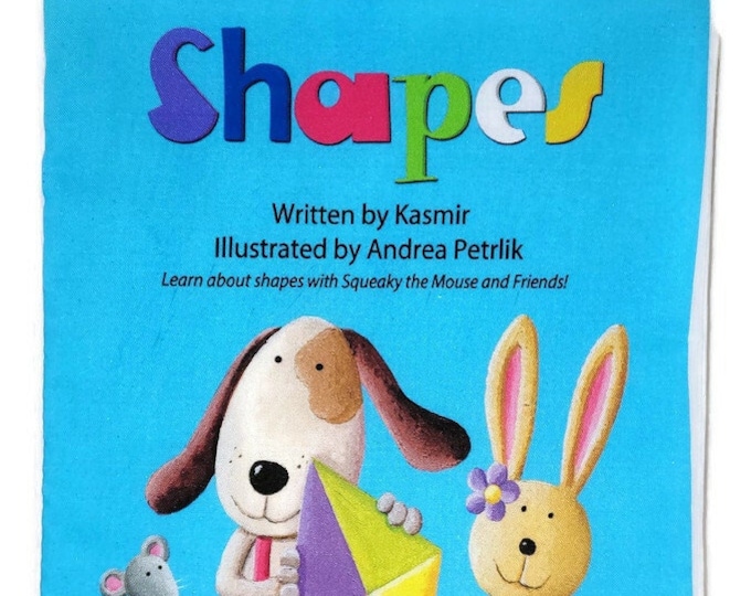 Shapes - Soft Cloth Books for Babies, Children, Boys, Girls, Child, Toddler, Kids