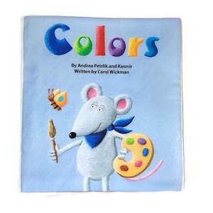 Colors - Soft Cloth Books for Babies, Children, Boys, Girls, Child, Toddlers, Kids