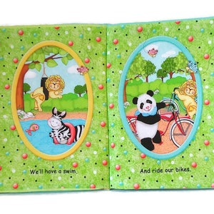 Let's Go Camping - Soft Cloth Books for Babies, Children, Boys, Girls ...