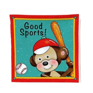 Good Sports! - Soft Cloth Book for Baby, Children, Boys, Girls, Child, Toddler, Kids