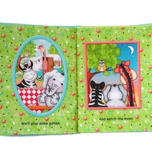 Let's Go Camping - Soft Cloth Books for Babies, Children, Boys, Girls ...