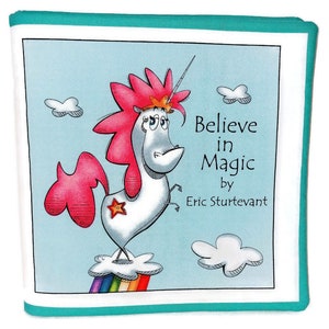 Believe in Magic - Soft Cloth Books for Babies, Children, Boys, Girls, Child, Toddler, Kids