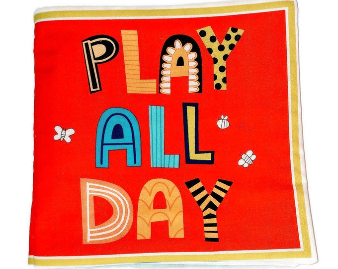 Play All Day - Soft Cloth Books for Babies, Children, Boys, Girls, Child, Toddler, Kids