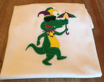 Mardi Gras Alligator